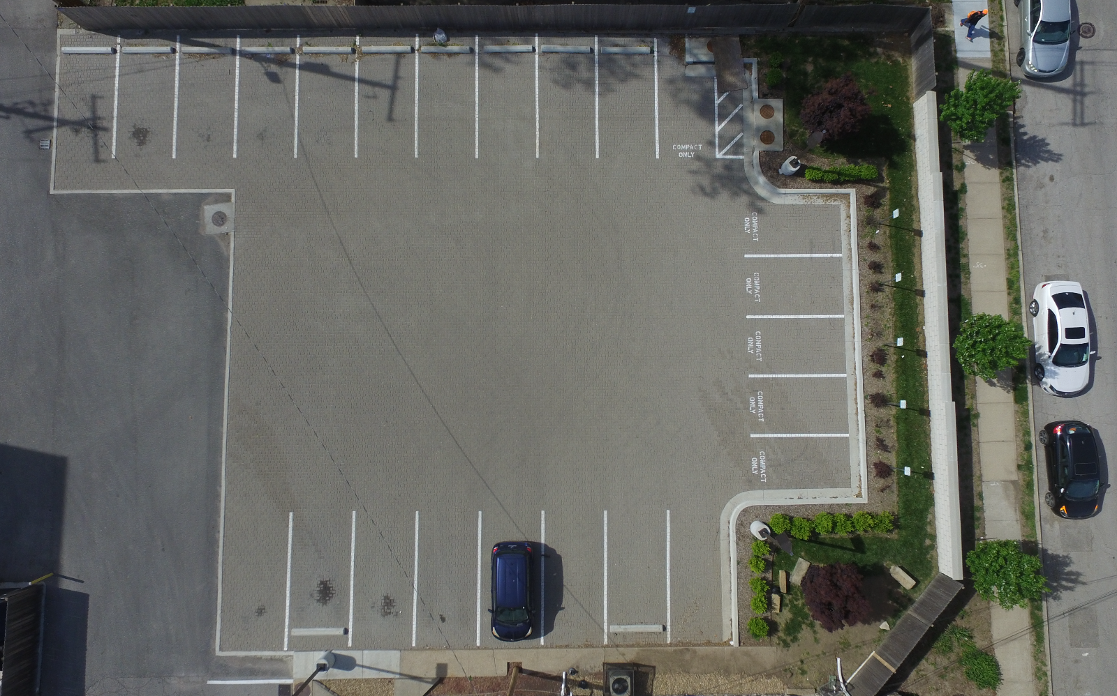 Unilock Eco-Optiloc™ Permeable Paver Parking Lot