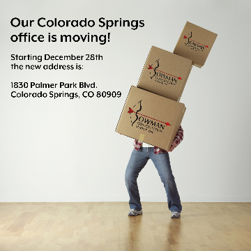 Colorado Springs Office is Moving!