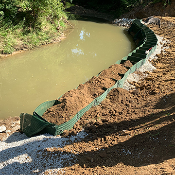 Bowman Construction Supply's Streambank Stabilization Solutions 